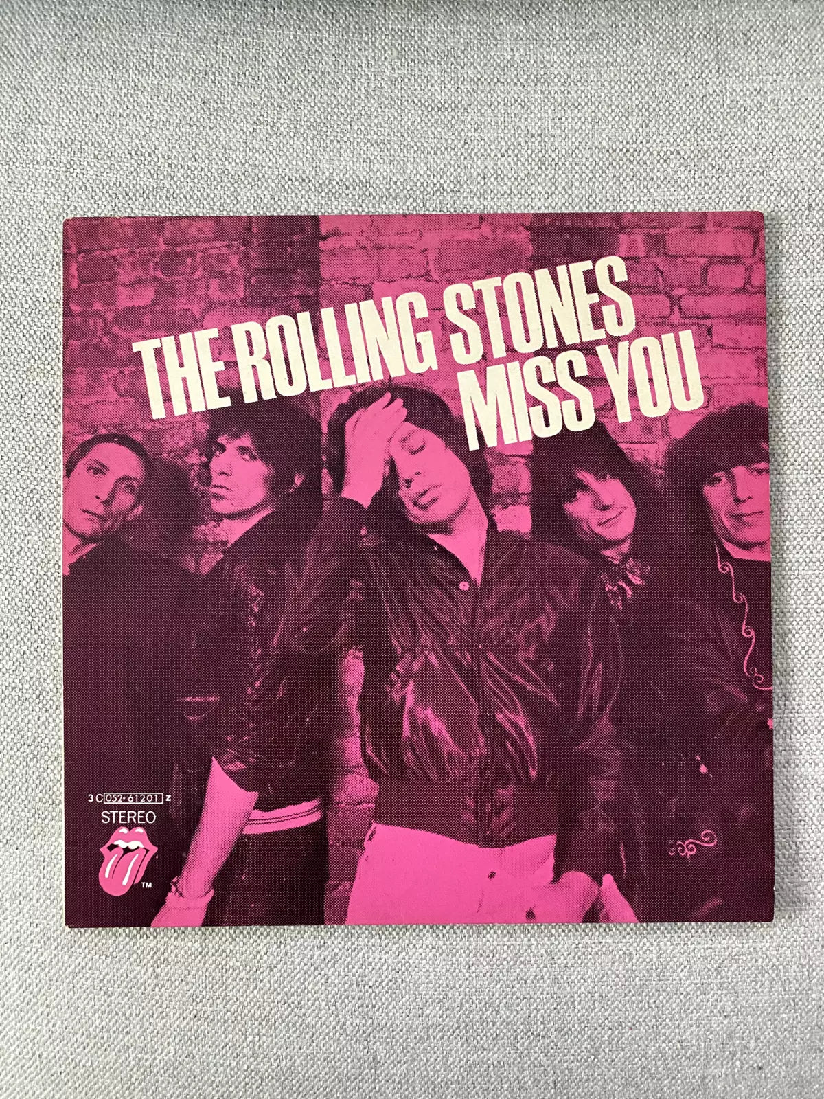 ROLLING STONES - Miss You 12" - Black vinyl